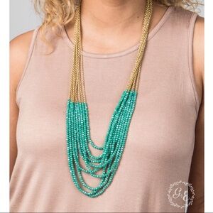 Multi layered necklace